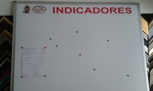 Cartelera imantada