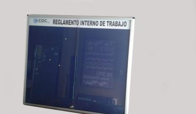 Cartelera imantada